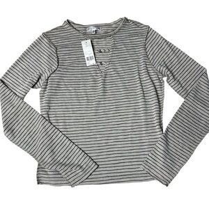 The Buckle Fitz + Eddie shirt Henley stripes
